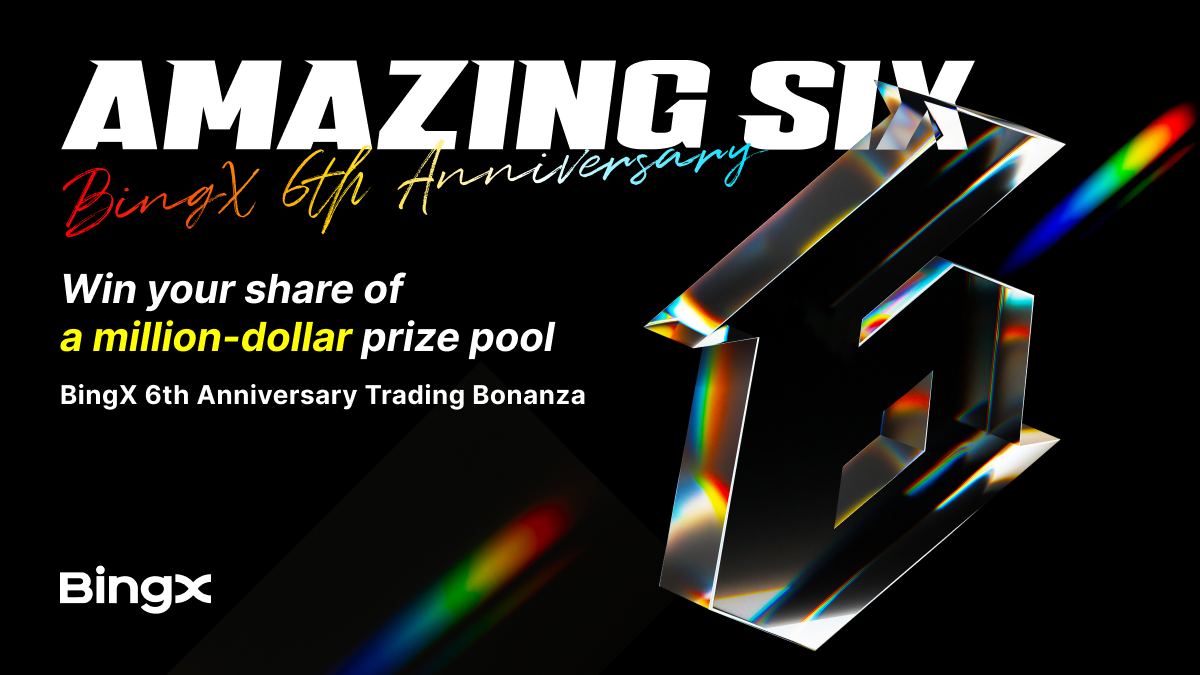 BingX 6th Anniversary Trading Bonanza Is Here!