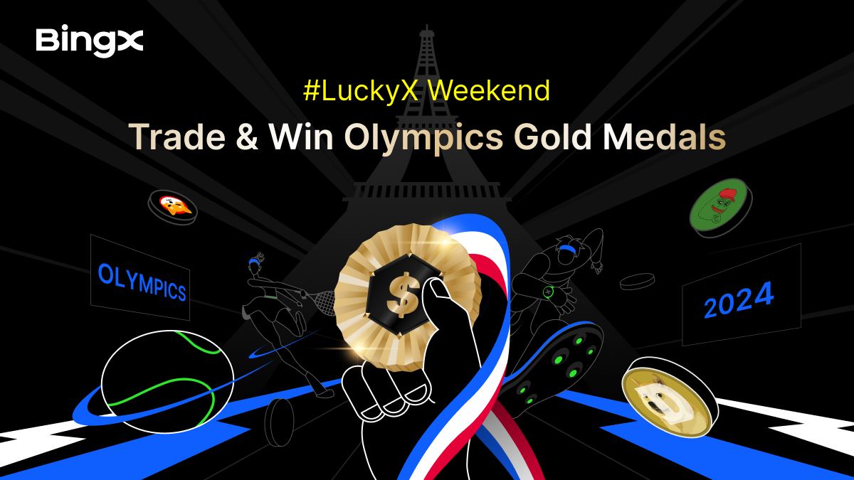 LuckyX Weekend: Trade & Win Olympics Gold Medal!